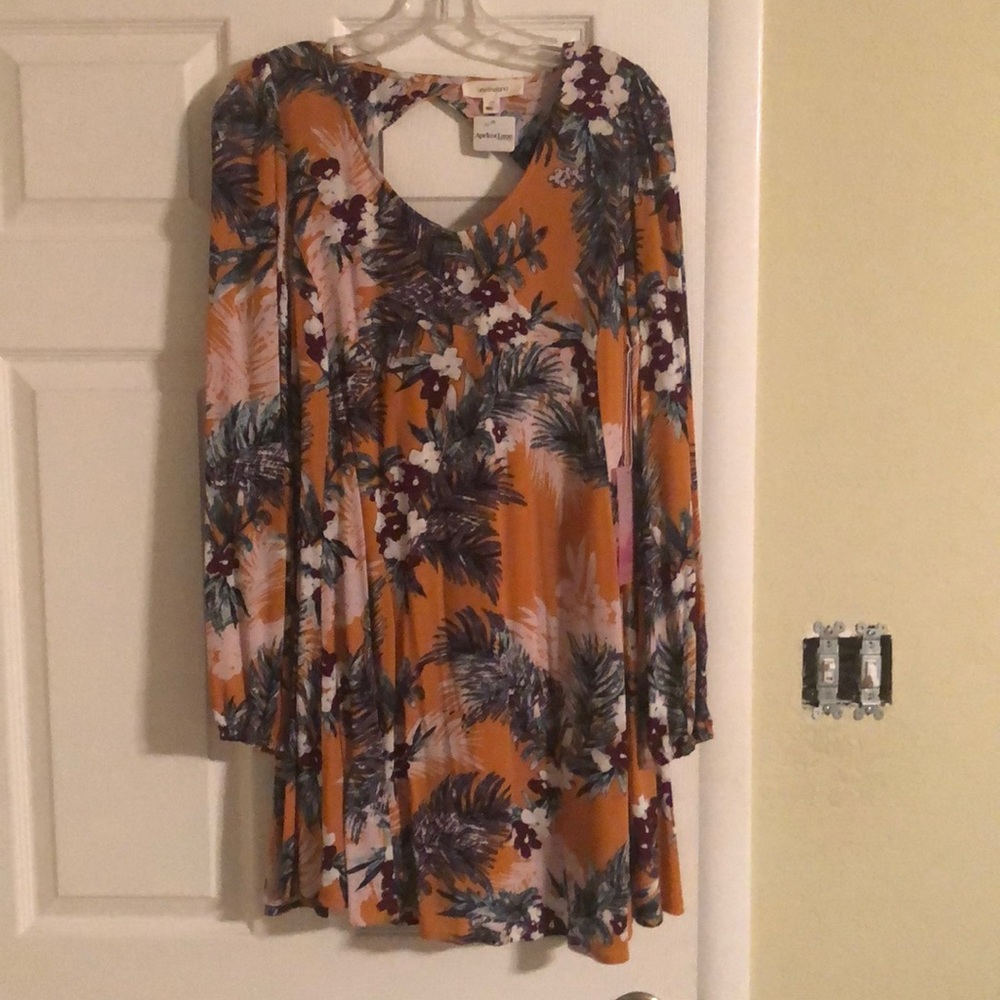Floral tunic dress/shirt